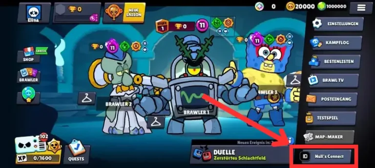 Nulls Brawl'da Hesabınızı Bağlayın  