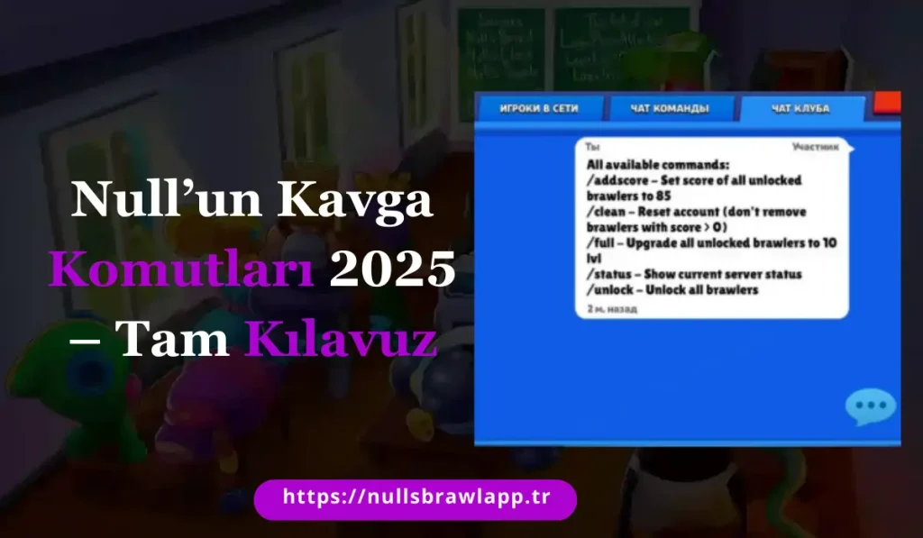 Null’s Brawl Komutları